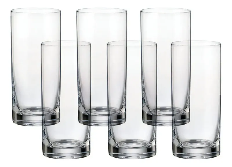 SET X6 VASO LARUS 350MLCRISTAL BOHEMIA