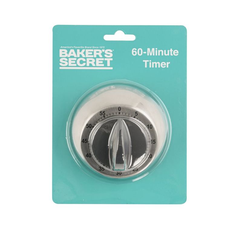 TIMER ACERO INOX  BAKERS SECRET