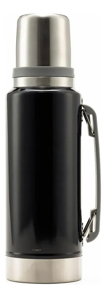 TERMO 1LT VIENA  NEGRO MATE COMET