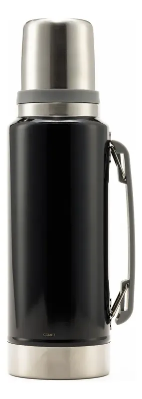 TERMO 1LT VIENA  NEGRO MATE COMET