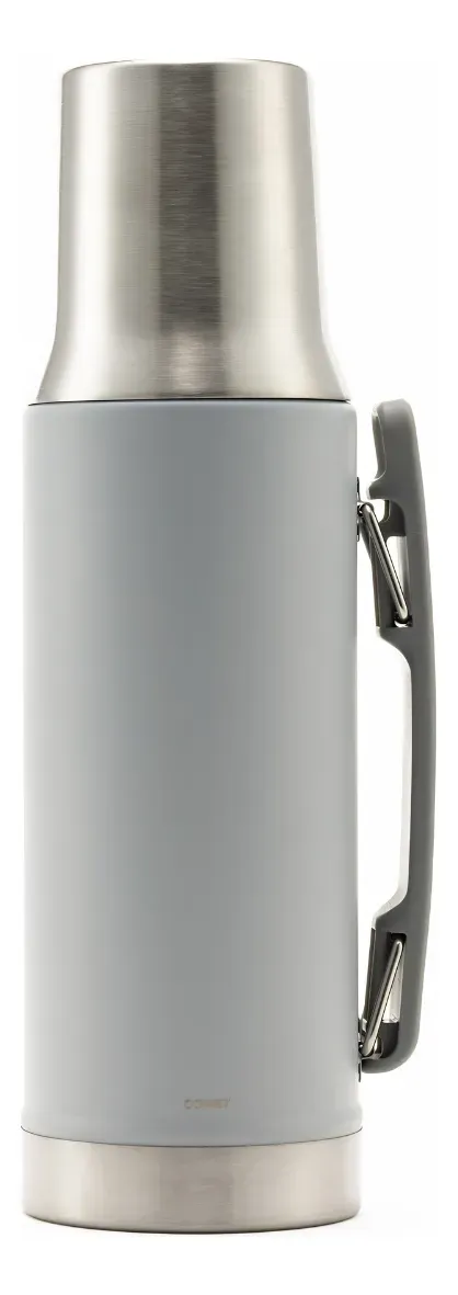 TERMO COMET ACERO INOX 1LT TAPA MATE GRIS