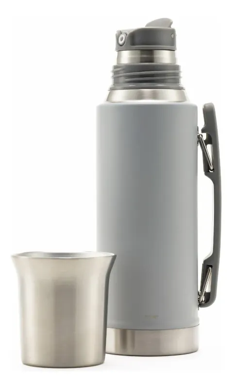 TERMO COMET ACERO INOX 1LT TAPA MATE GRIS