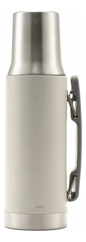 TERMO COMET ACERO INOX 1LT TAPA MATE TIZA