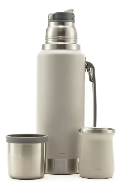 COMBO COMET TERMO VIENA  1LT+ MATE 160ML TIZA