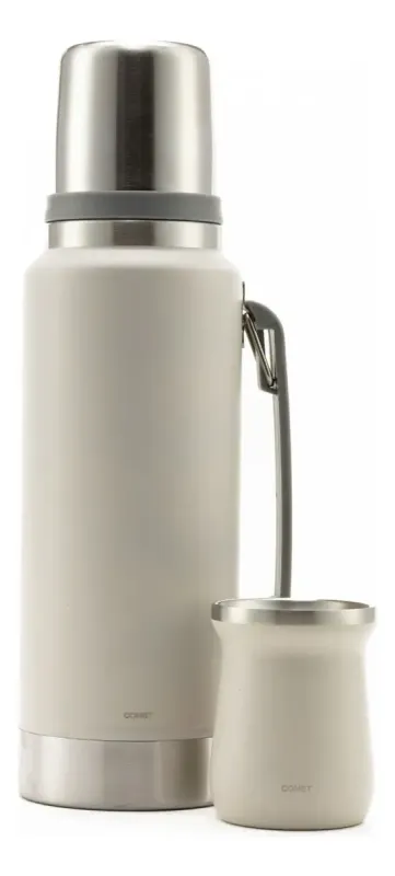 COMBO COMET TERMO VIENA  1LT+ MATE 160ML TIZA