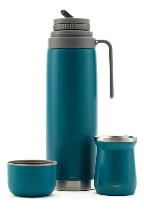 COMBO COMET TER BOLOGNA 1LT+ MATE 160ML AZUL PETROLEO