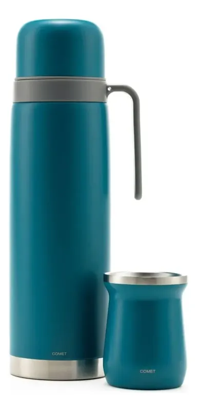 COMBO COMET TER BOLOGNA 1LT+ MATE 160ML AZUL PETROLEO