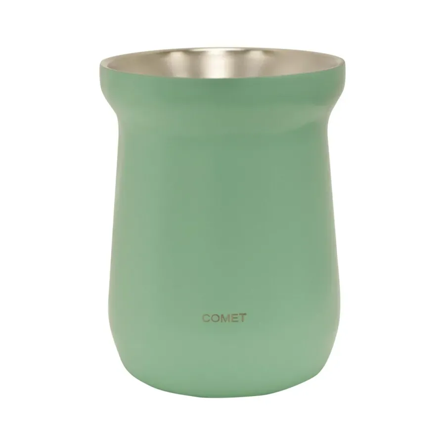 MATE ACERO INOX 160ML VERDE COMET