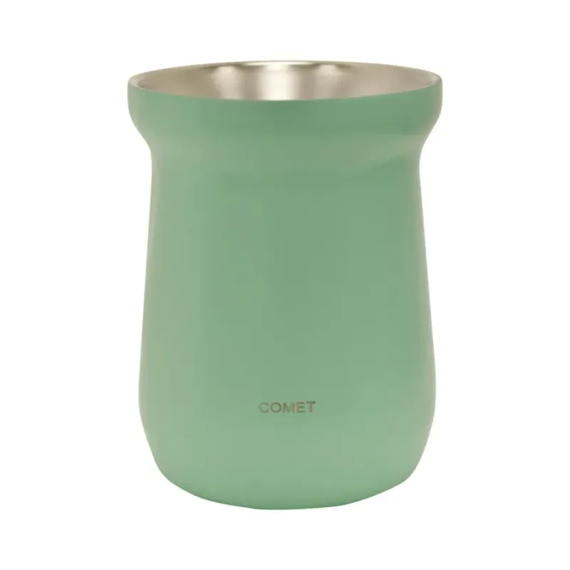 MATE ACERO INOX 160ML VERDE COMET
