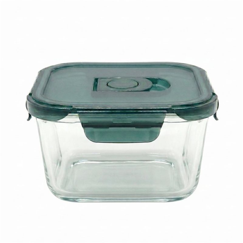 RECIPIENTE CUADRADO BOROSILICATO 520ML 14x14 SELECTA
