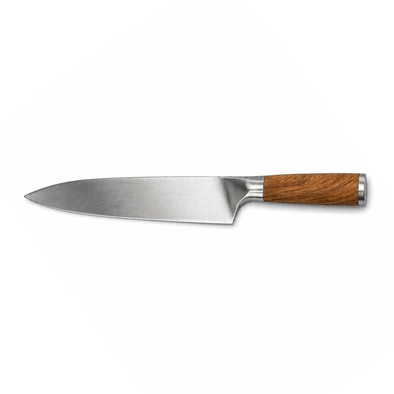 CUCHILLO CHEFF MANGO/MADERA 28CM  KUTT.