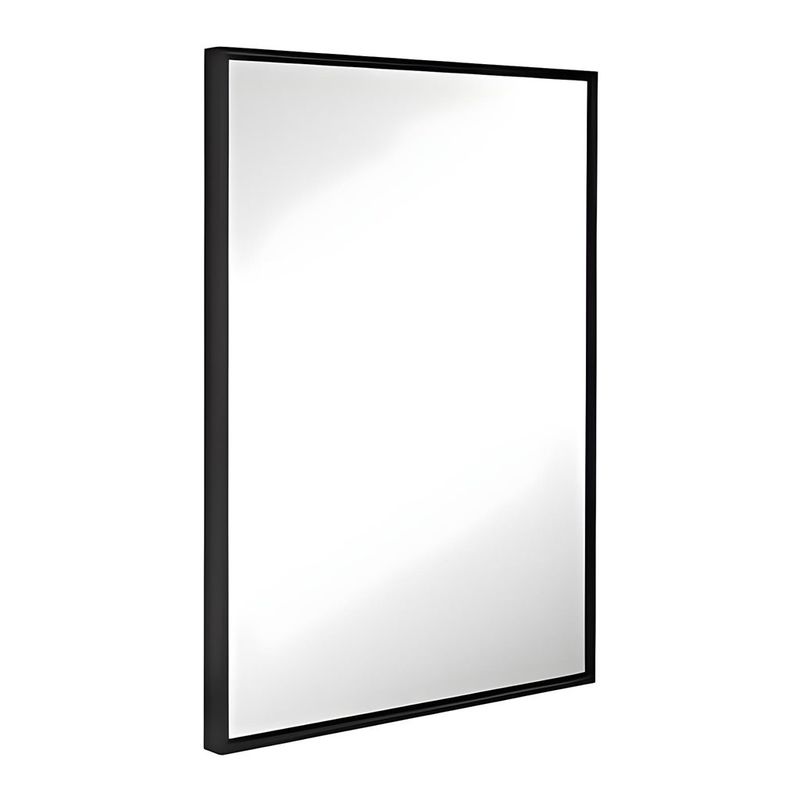ESPEJO ALUMINIO 60X90CM NEGRO