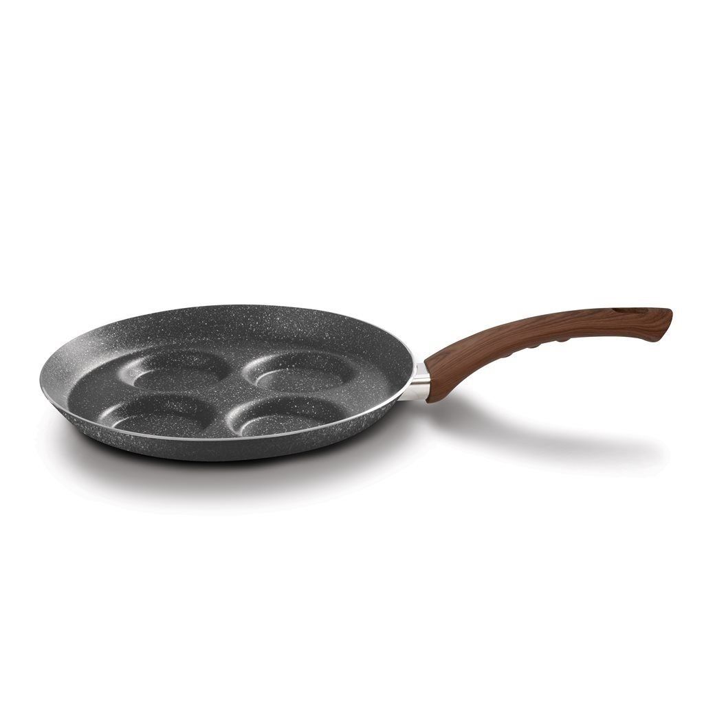 SARTEN P/HUEVOS 4 CAV 24CM  BLAUMANN