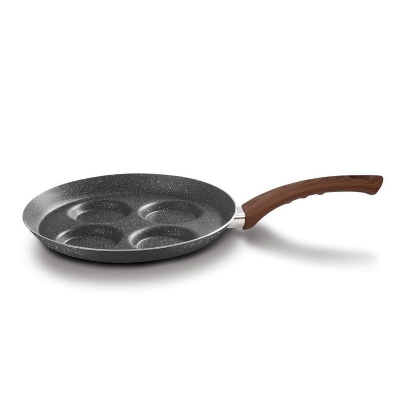SARTEN P/HUEVOS 4 CAV 24CM  BLAUMANN