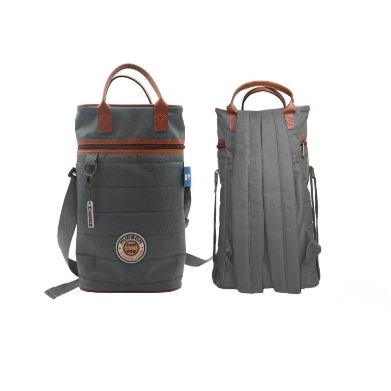 MATERA HUDSON GRIS TIPO MOCHILA