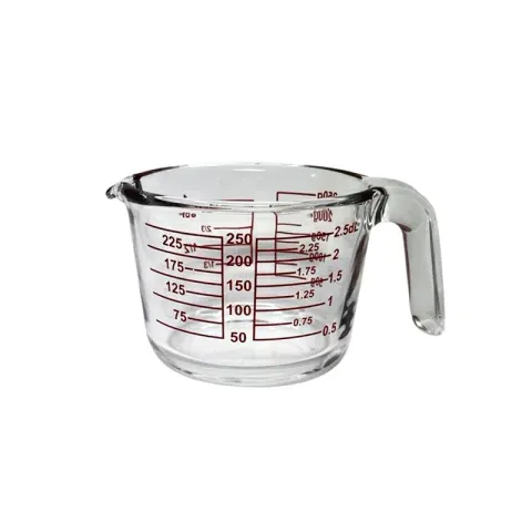 JARRA MEDIDORA DE VIDRIO 250ML  ZANETTI