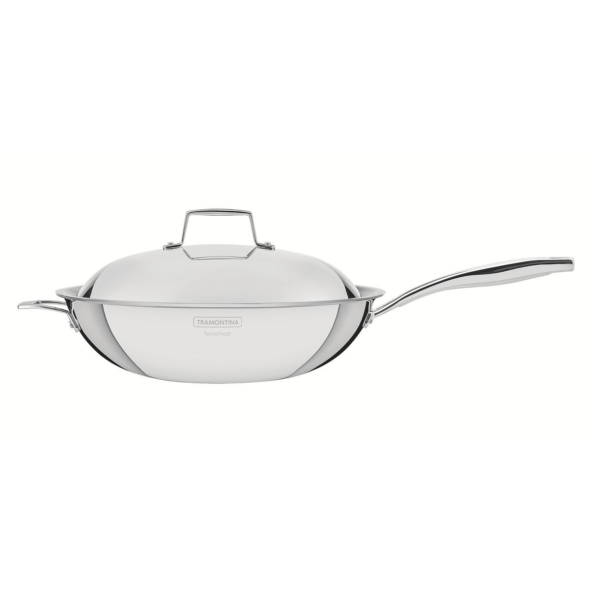 WOK  GRANO 32CM ACERO INOX TRAMONTINA