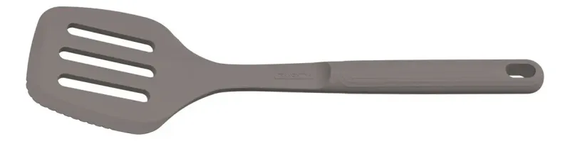 ESPATULA ACANALADA SILICONA SOFTTA TRAMONTINA GRIS