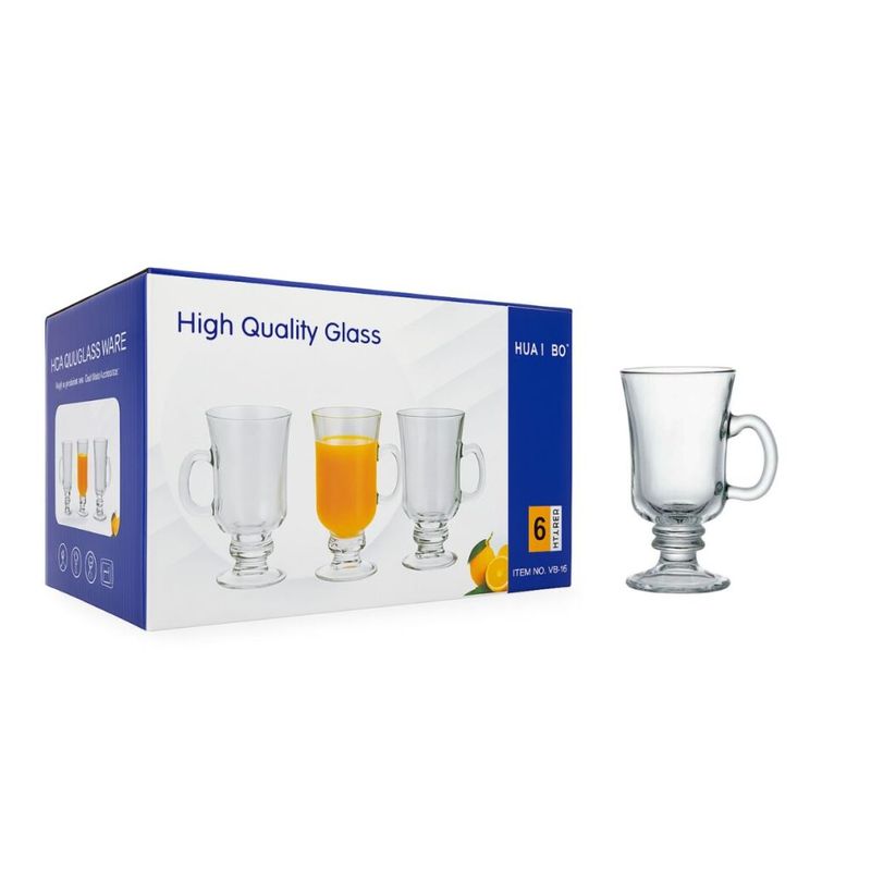 SET X 6 IRISH COFFE 150ML  PRISMA