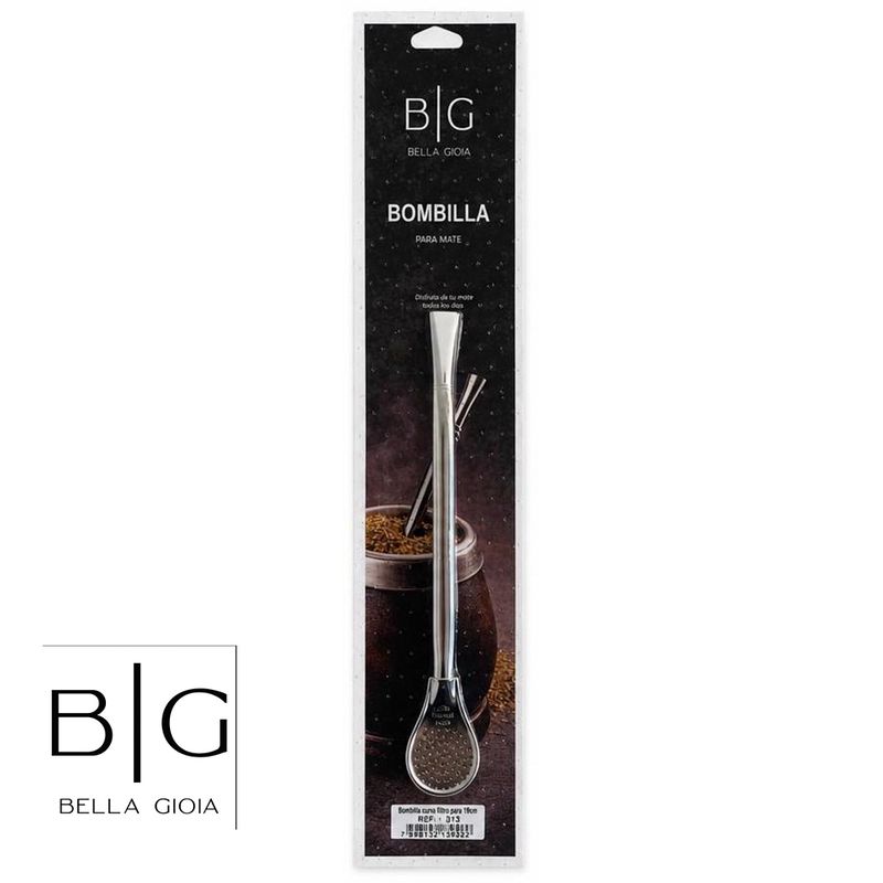BOMBILLA AC INOX 19CM . BG.