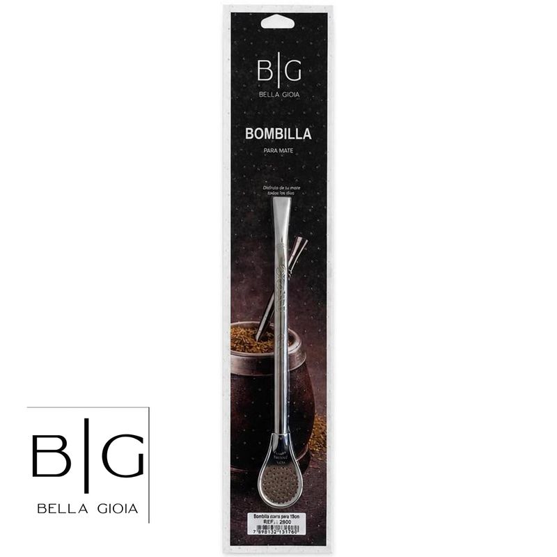 BOMBILLA REDONDA HIERRO 19CM . BG.