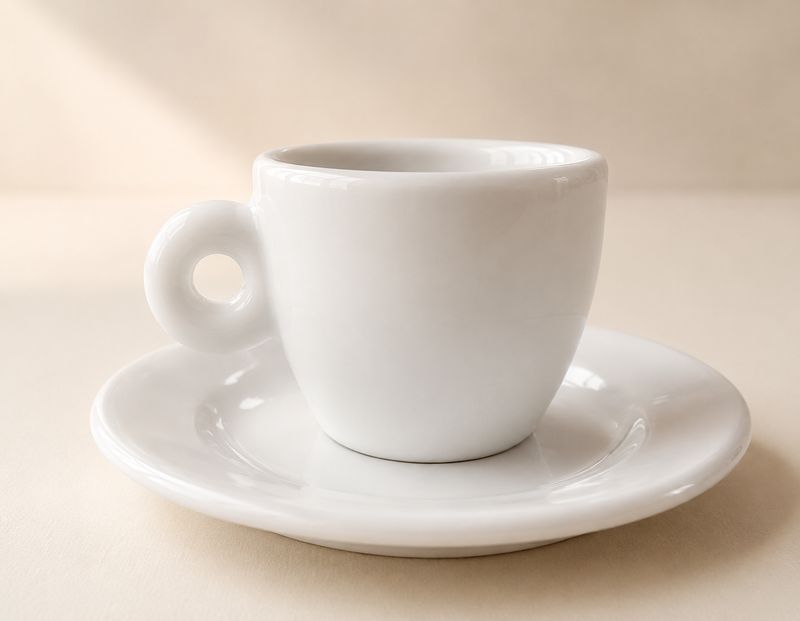 TAZA CAFE 70ML BANQUET BLANCO BONNA