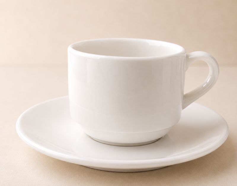 TAZA TE 210ML BANQUET BLANCO BONNA