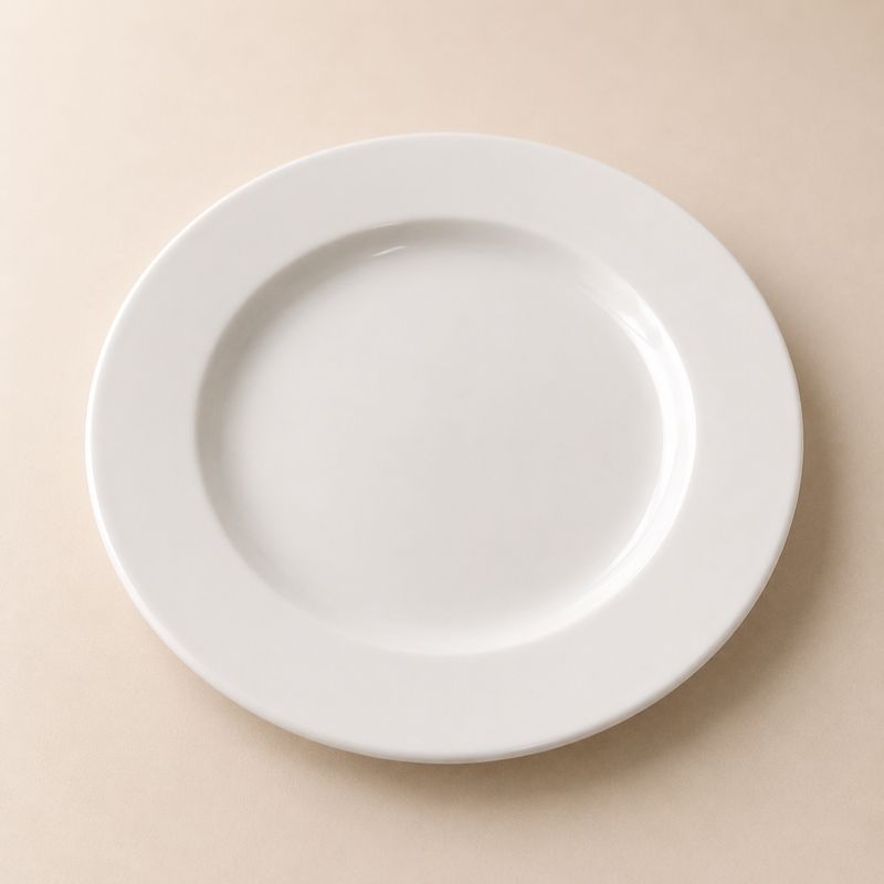 PLATO LLANO 30CM BANQUET  BLANCO BONNA