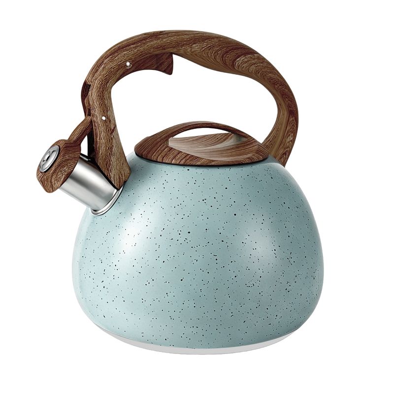 PAVA DE ACERO C/SILBATO CUORI MOD: ACQUA