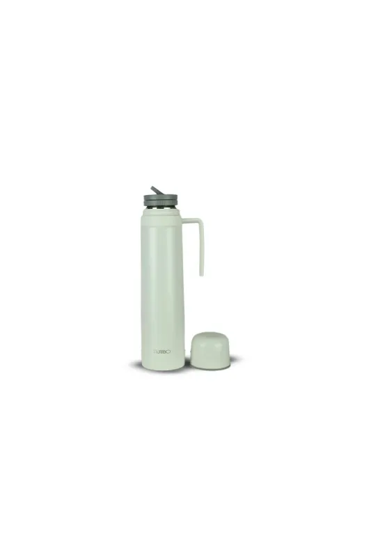 RUMBO TERMO ACERO 500ML ASA FIJA BLANCO