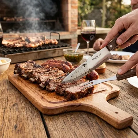 JGO ASADO 3 PIEZAS C/TABLA SIMONAGGIO LARGO REFCH560/3