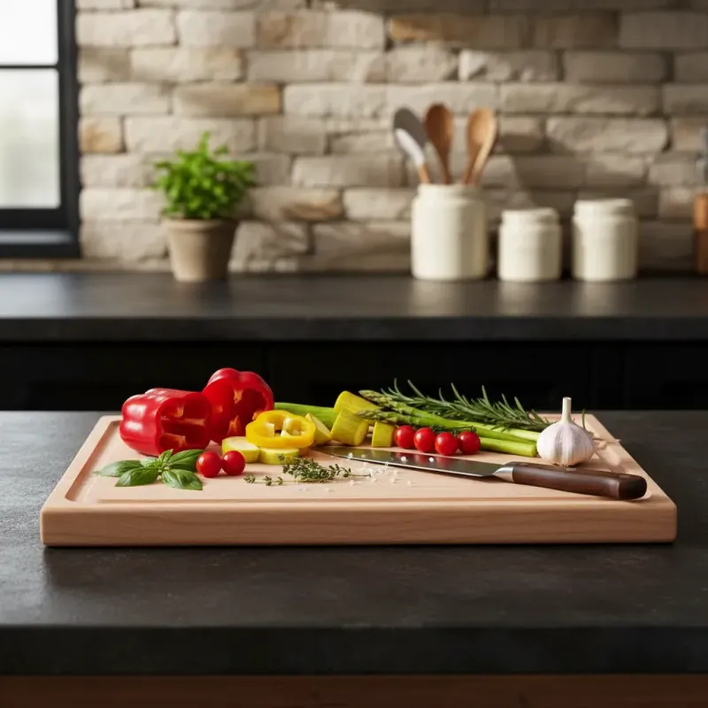 TABLA MADERA RECTANGULAR 31X21X2 TAUMER