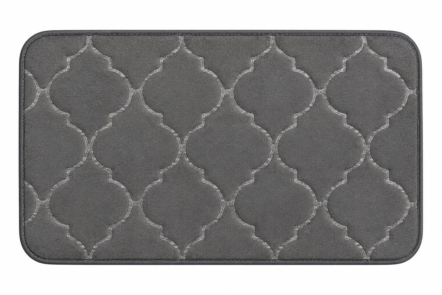 ALFOMBRA DE BAÑO  PORTUGAL 40X60 GRIS OSCURO
