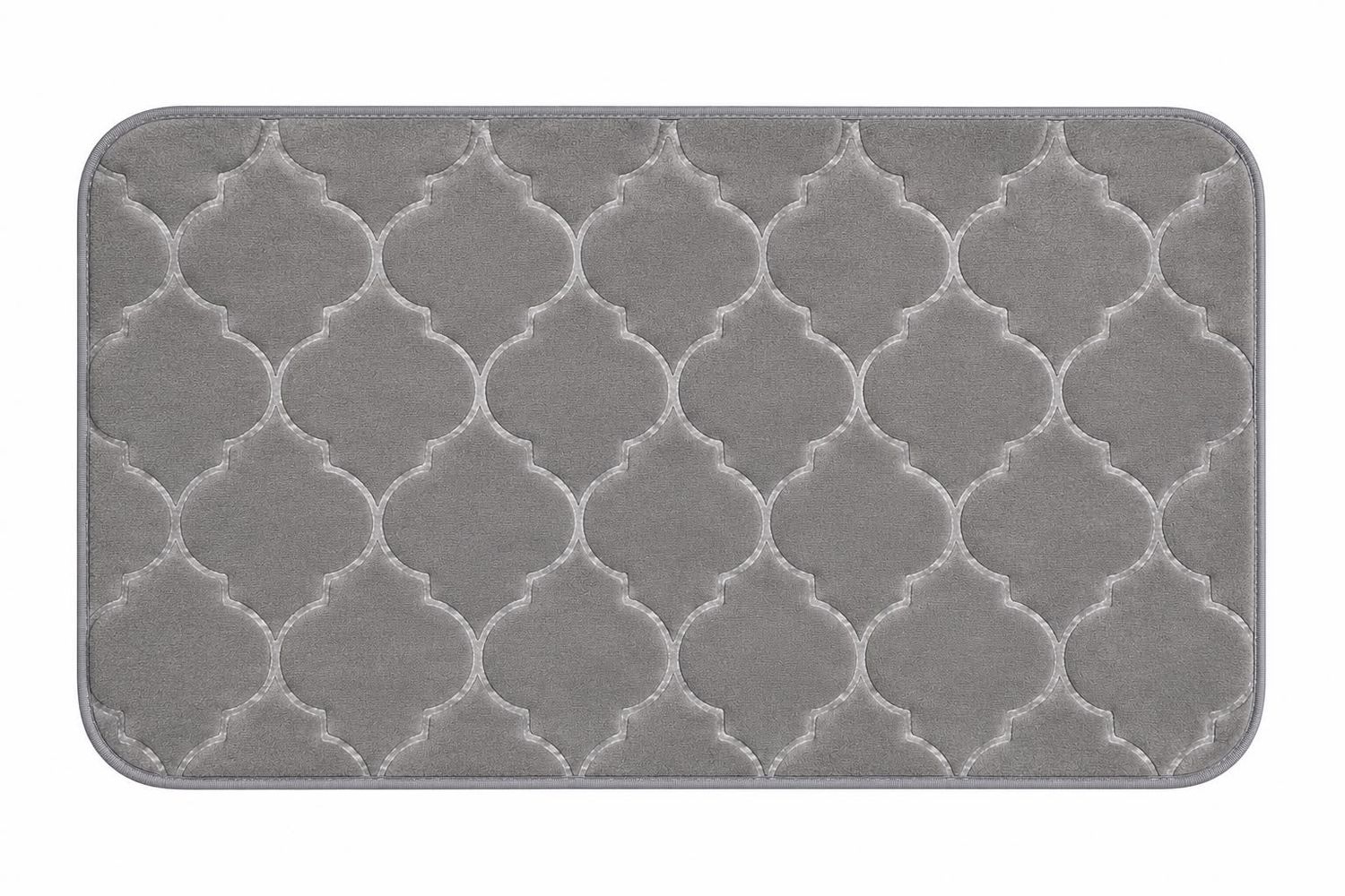 ALFOMBRA DE BAÑO  PORTUGAL 40X60 GRIS