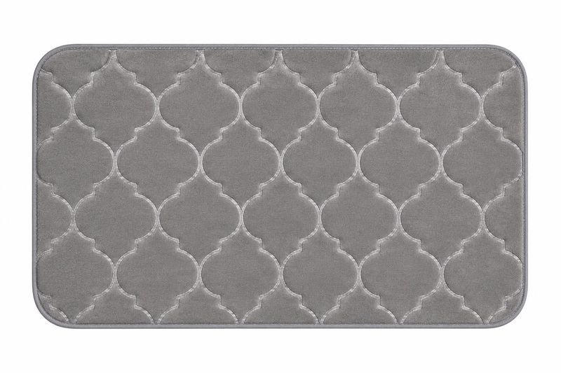 ALFOMBRA DE BAÑO  PORTUGAL 40X60 GRIS