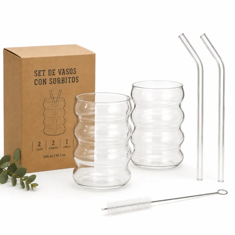 SET  X 2 VASOS COOL COFFE