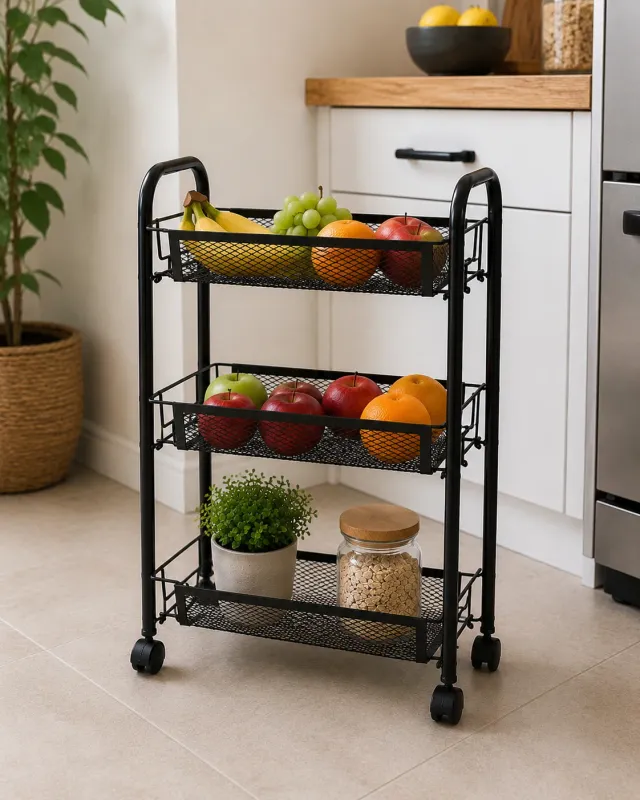 CARRITO MULTRIUSO NEW YORK NEGRO