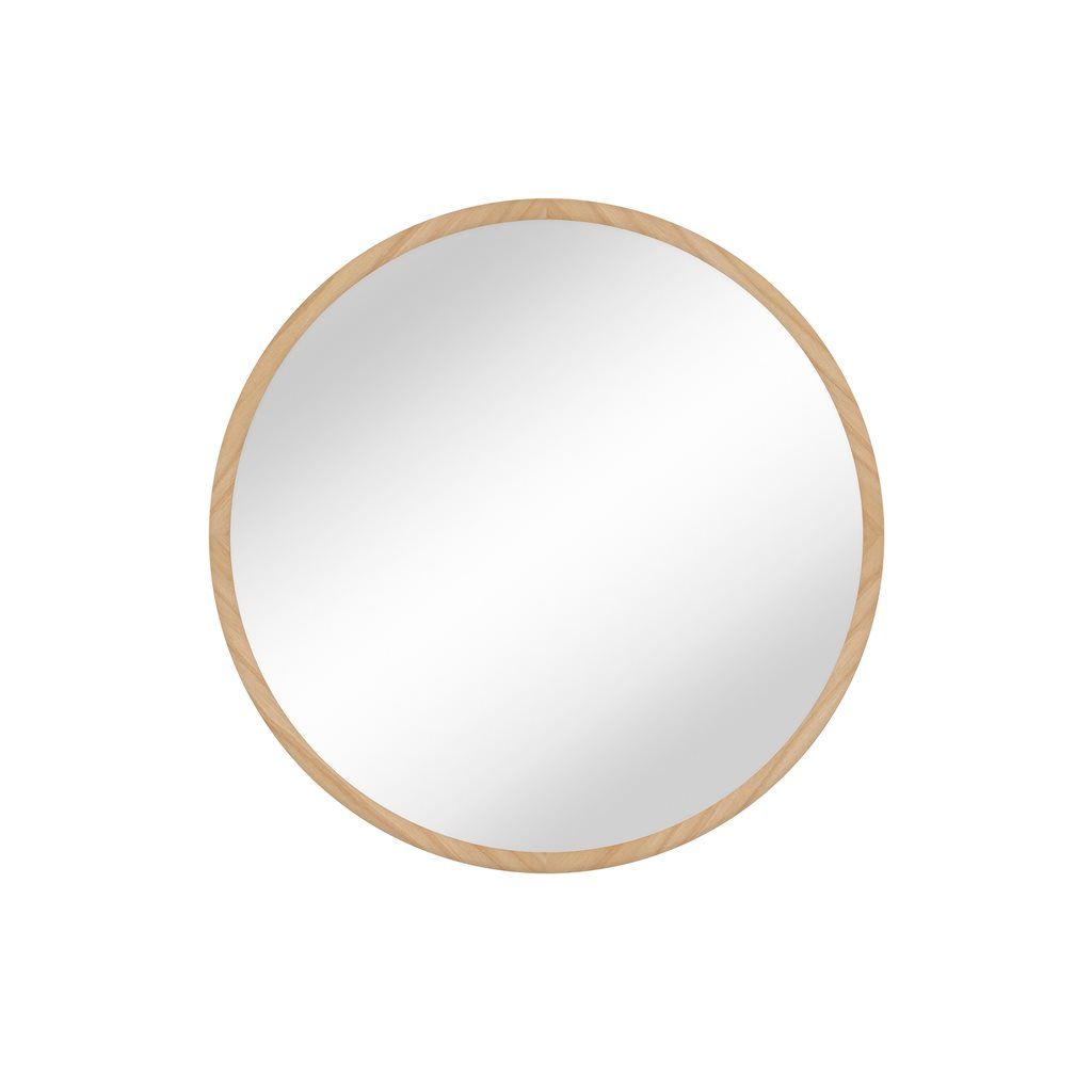 ESPEJO MADERA BEIGE D60CM