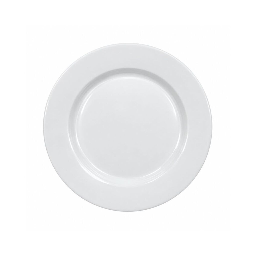 PLATO LLANO BLANCO 16.5CM MELAMINA PRISMA