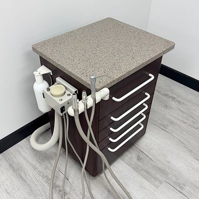ADEC 5744 Dental (Alabama) Assistant Cart / Solid Surface Sliding Top *Excellent Used Condition
