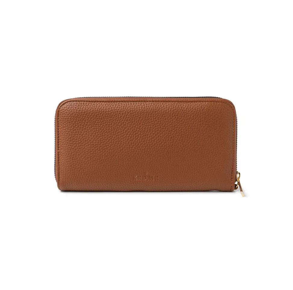 PORTE FEUILLE CONVERTIBLE 2 FACON ECLIPSE KEDZIE - NOISETTE