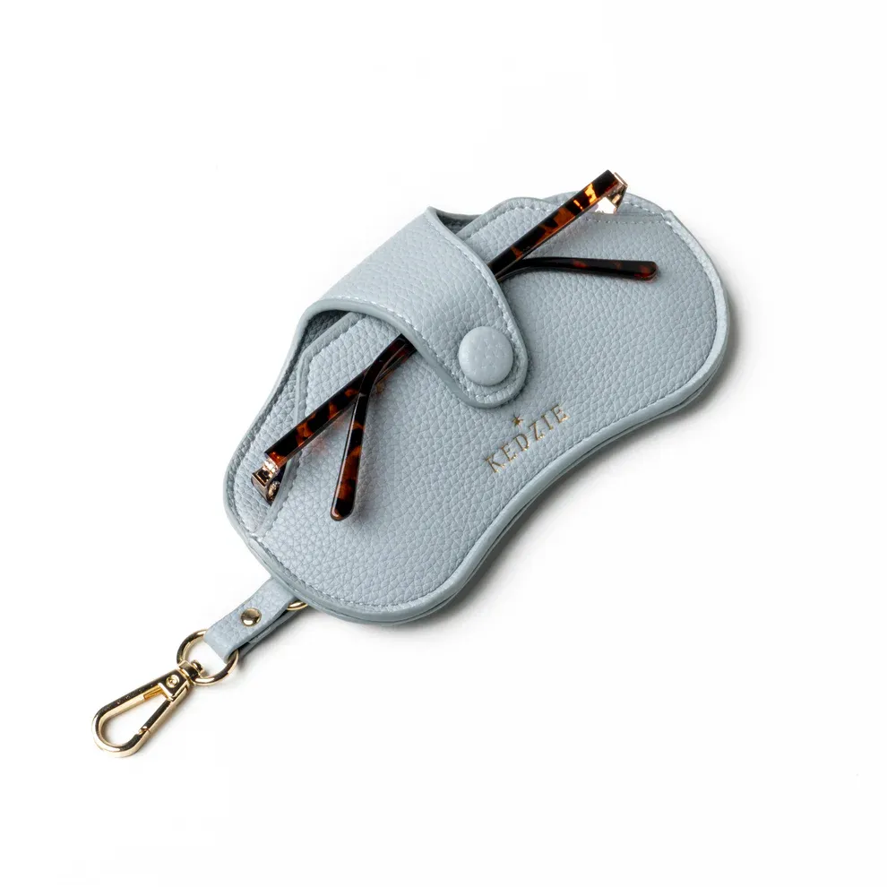 ETUI A LUNETTE ECLIPSE KEDZIE - BLEU CIEL