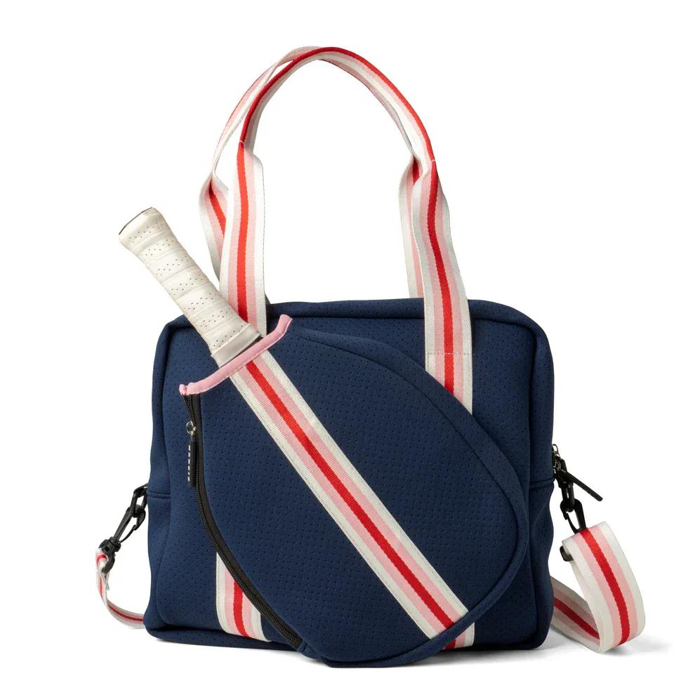SAC FOURRE TOUT AVEC POCHETTE PICKLEBALL KEDZIE - BLEU MARIN