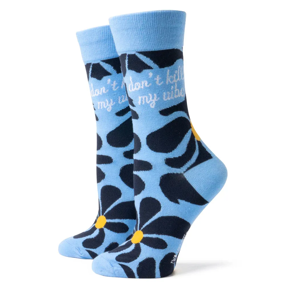 CHAUSSETTE DON'T KILL MY VIBE O/S 4PC