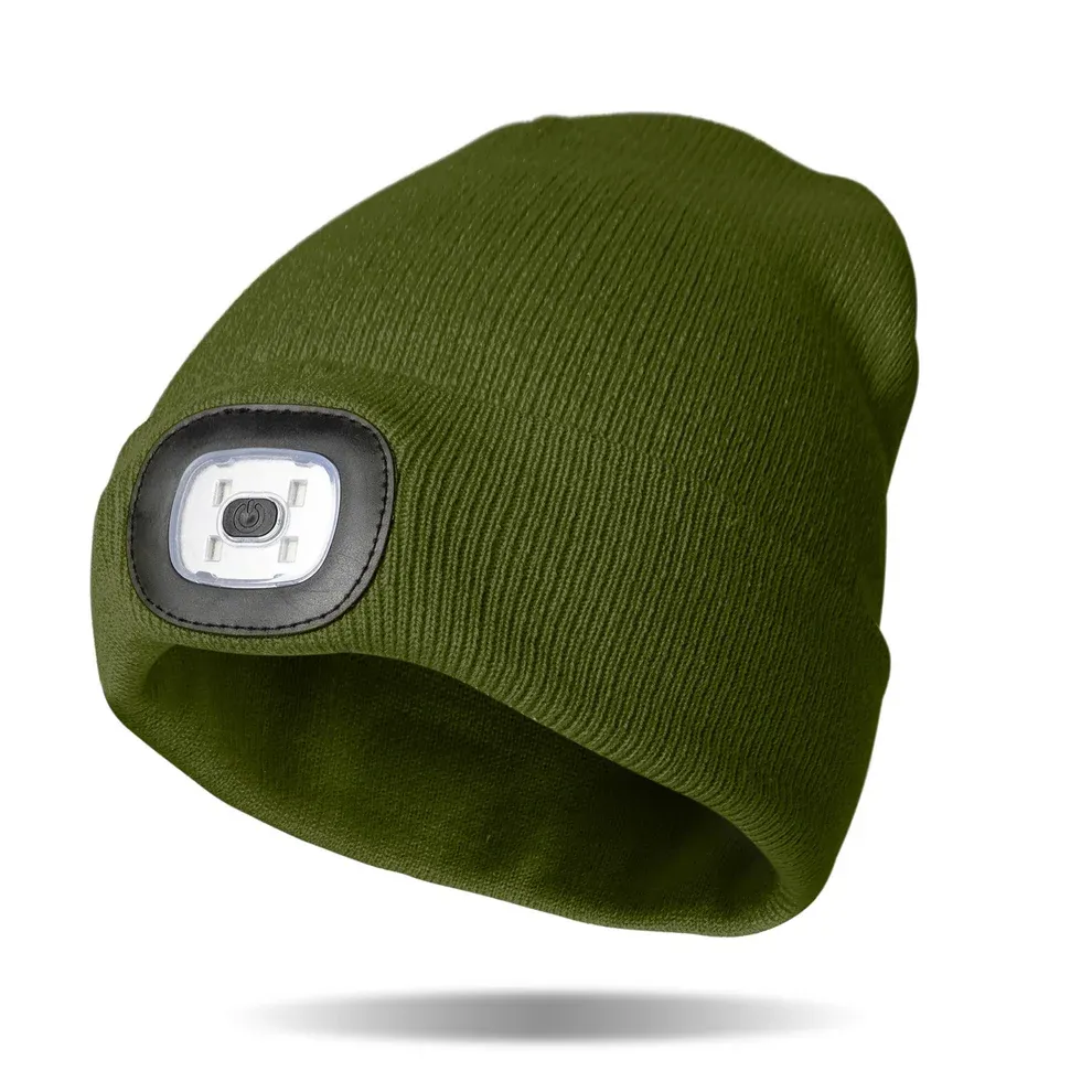 BONNET LED RECHARGEABLE NIGHTSCOPE - OLIVE