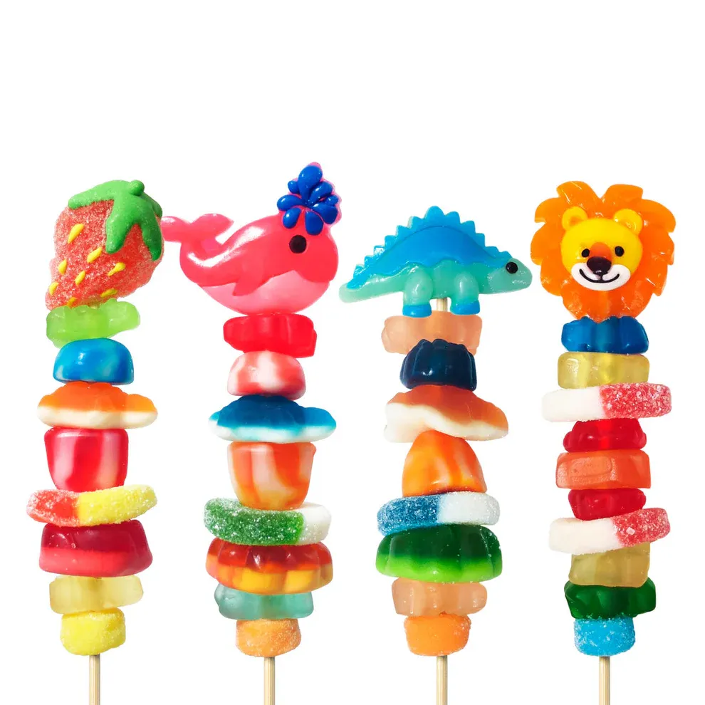 BROCHETTE 50G MARIE&amp;FRANKY - ORIGINALE - PRESENTOIR DE 12MCX