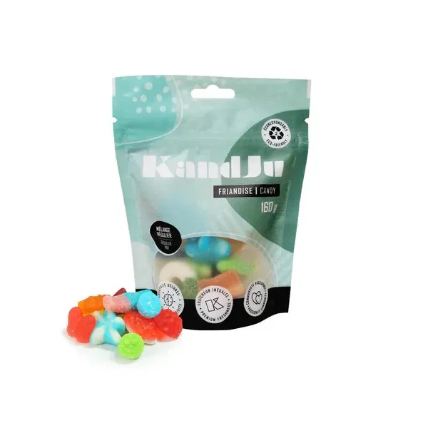 SAC DE BONBONS MIX SABLÉ ET CLASSIQUE 160G KANDJU