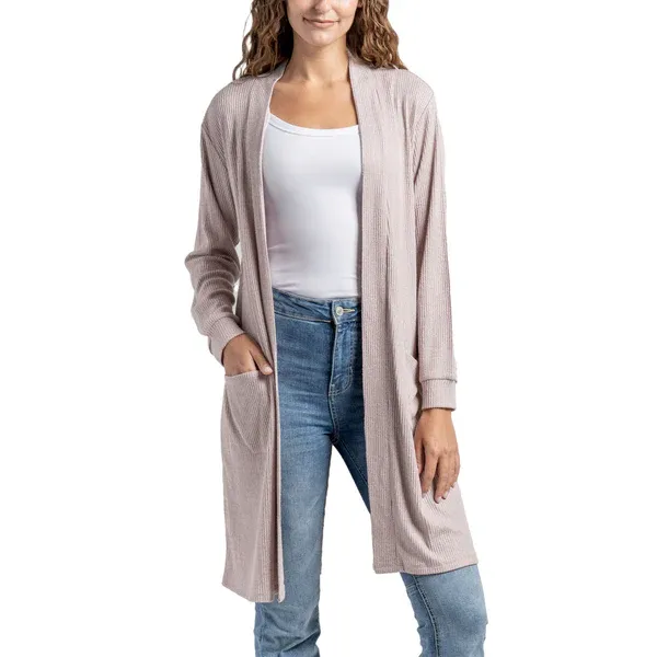 CARDIGAN CUDDLEBLEND HELLO MELLO - L - ROSE