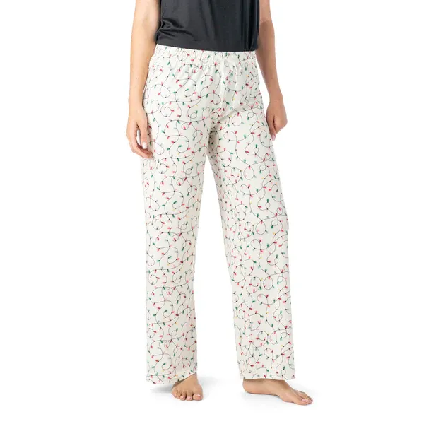PANTALON DE PYJAMA NOEL HELLO MELLO - L/XL - ''ALL IS BRIGHT''