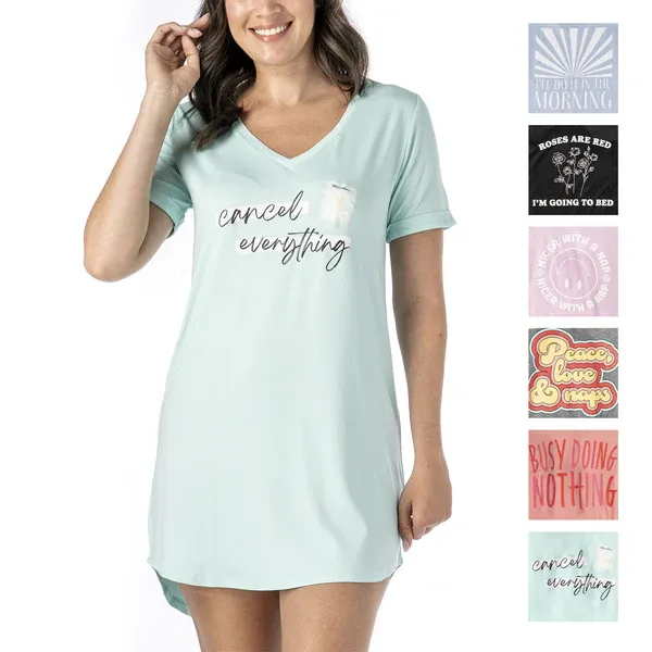 HAUT DE PYJAMA LONG LET ME SLEEP HELLO MELLO - ASST.36MCX